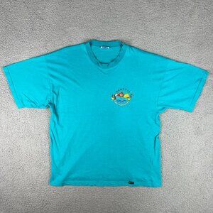 ASCOT Shirt Mens Medium M Teal Blue Genesis For Mariners Cross Flags Germany 1